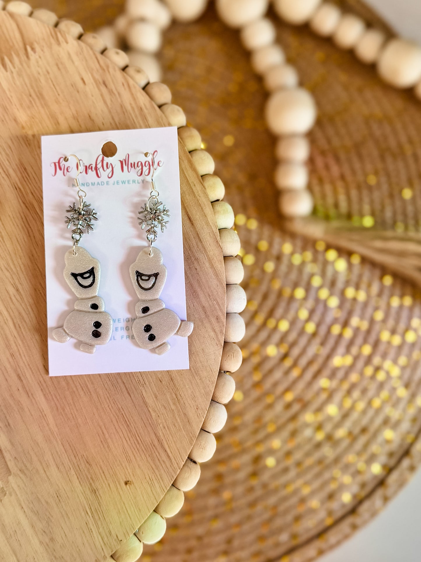 Magic Snowman Earrings