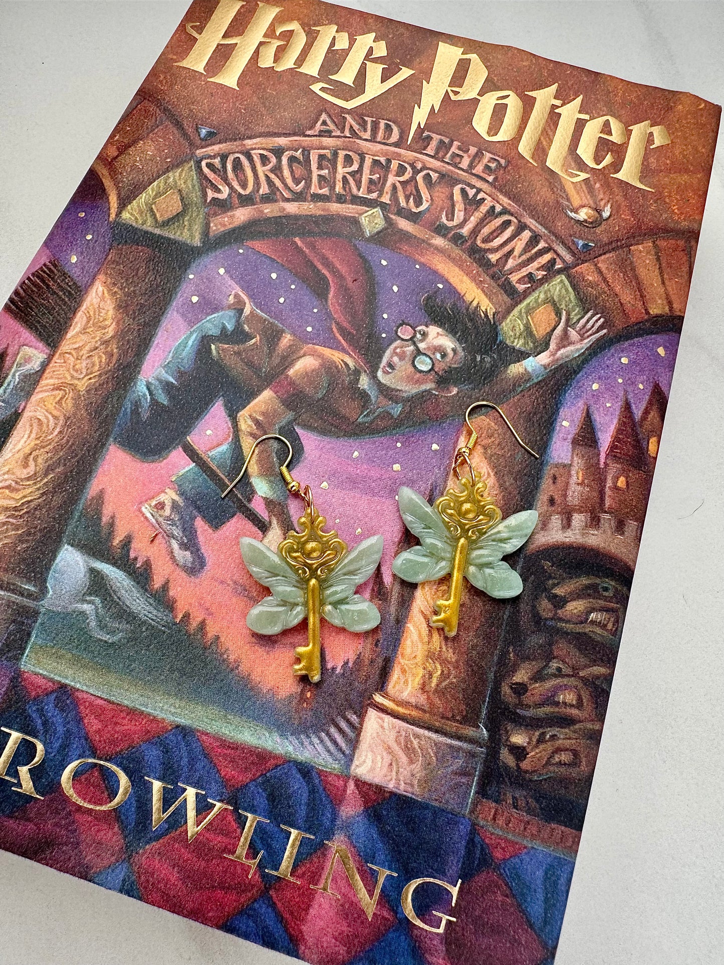 Flying Key Earrings