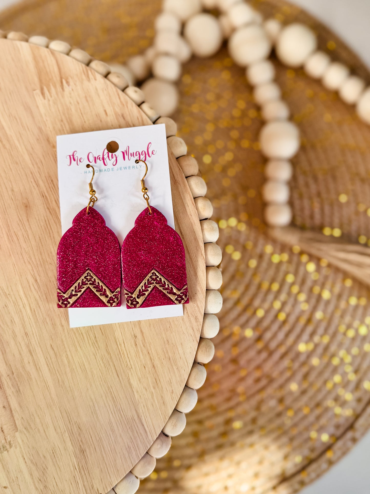 Moroccan Tile Earrings