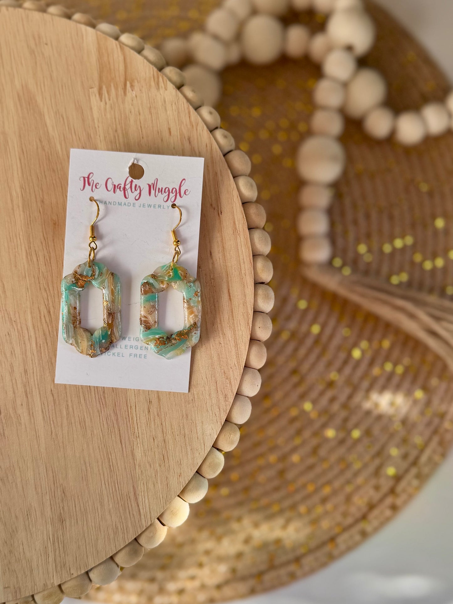 Turquoise Copper Dangles