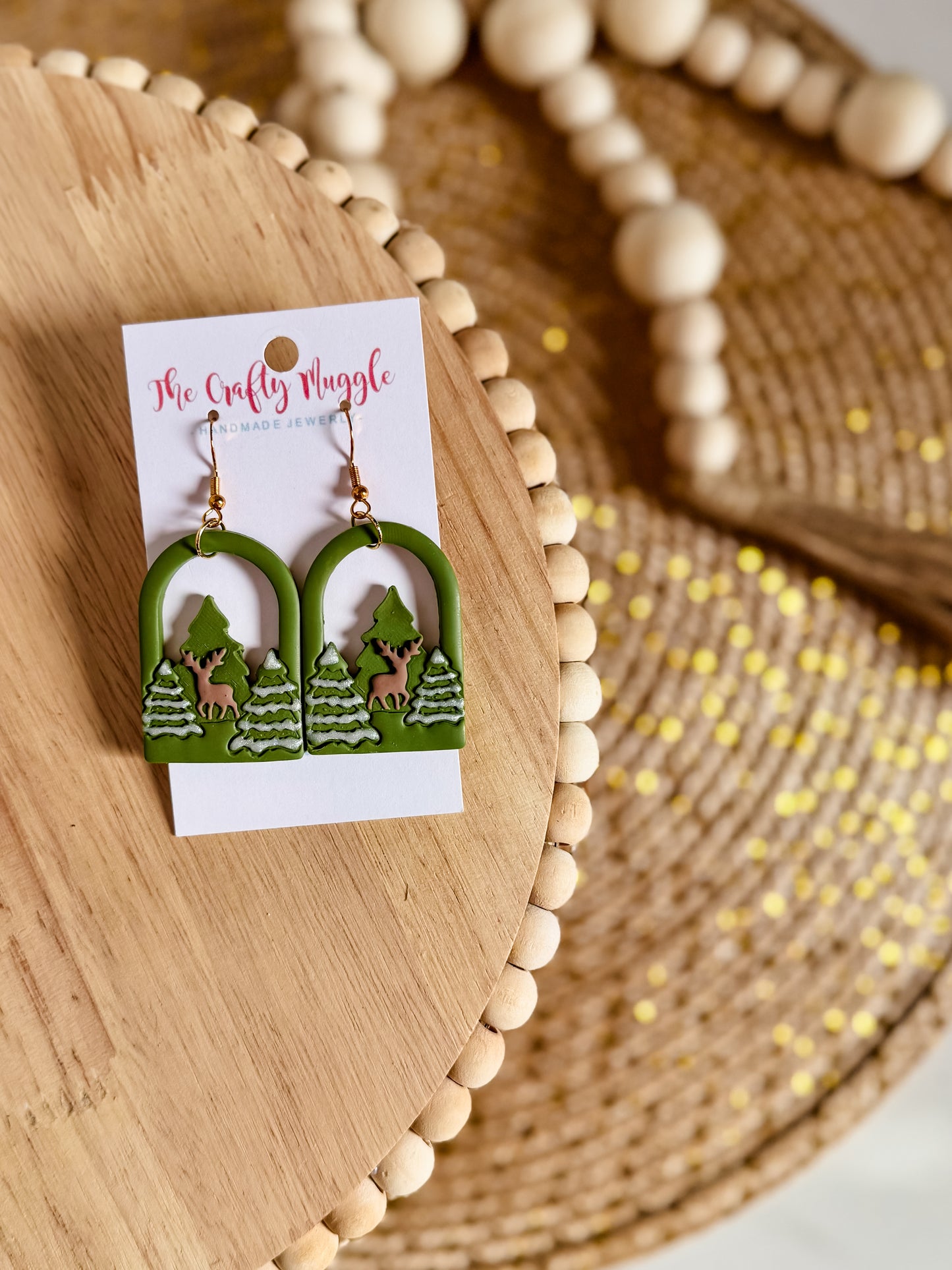 Winter Forest Earrings