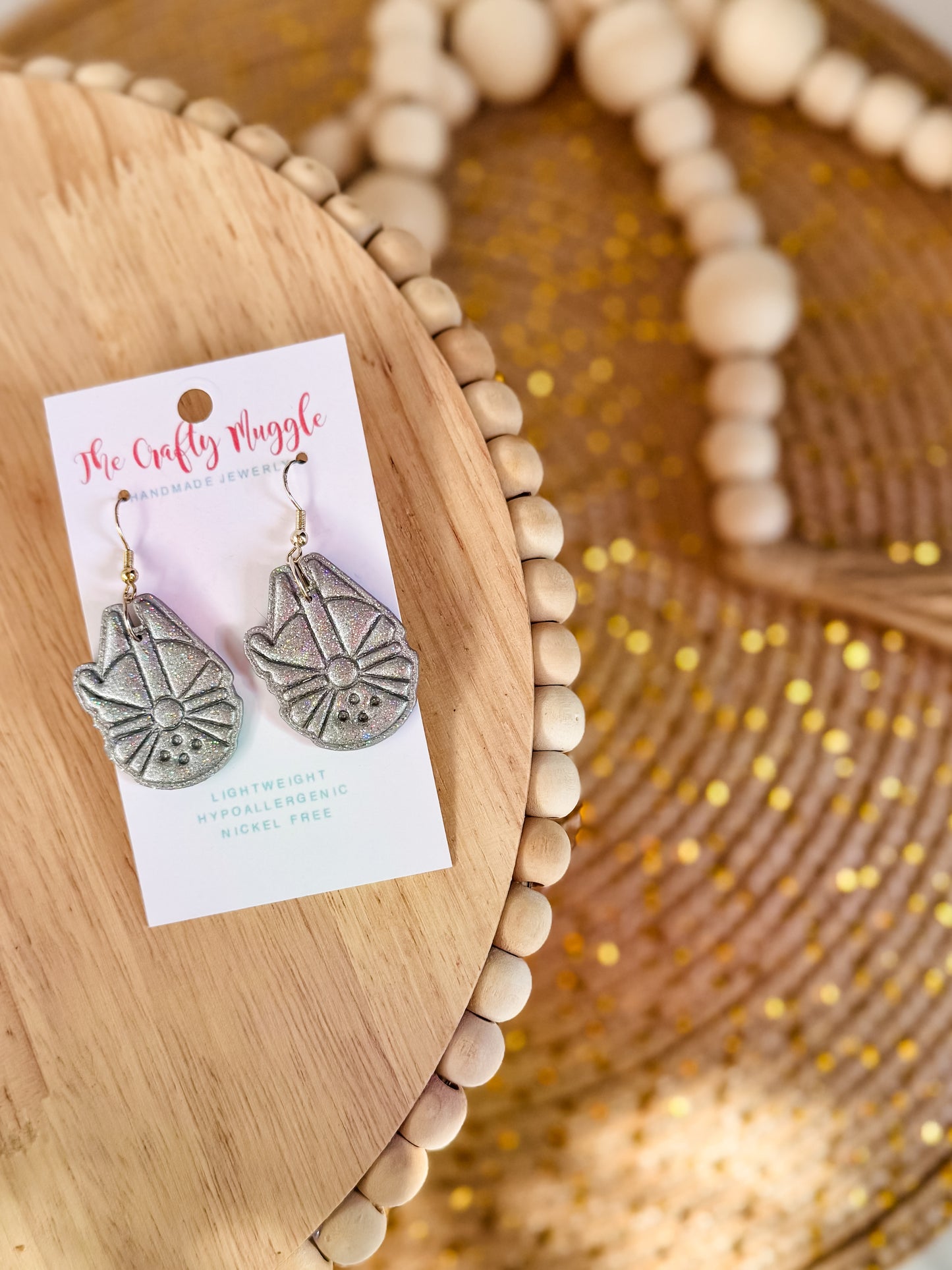Falcon Ship Earrings