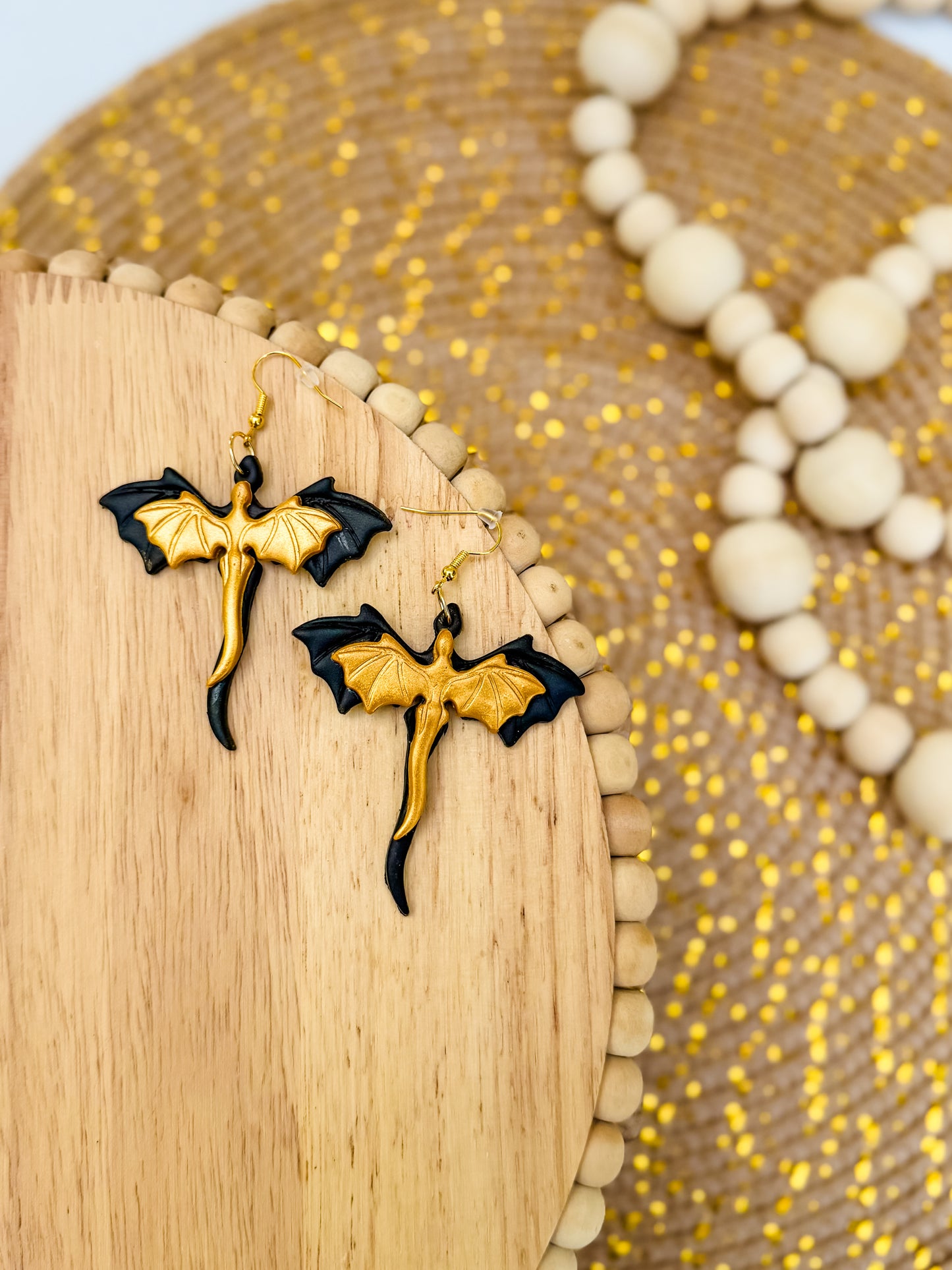 Double Dragon earrings