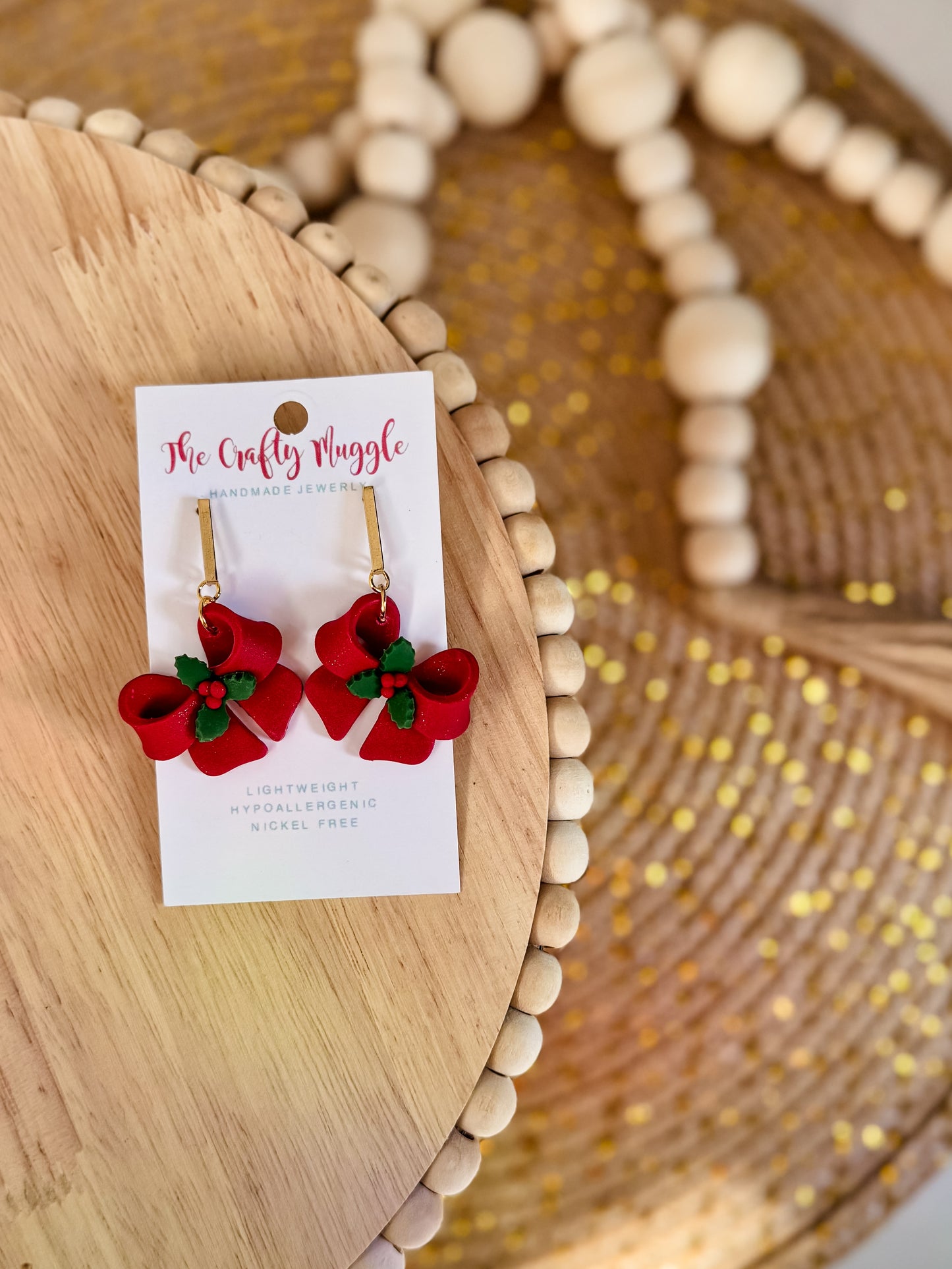 Coquette Bow Dangles