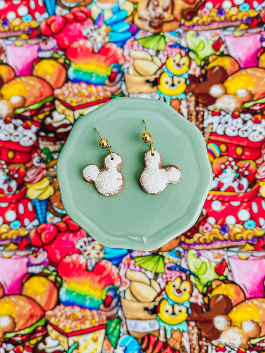 Mouse Beignet Earrings