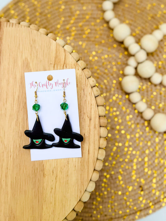 Green Witch earrings