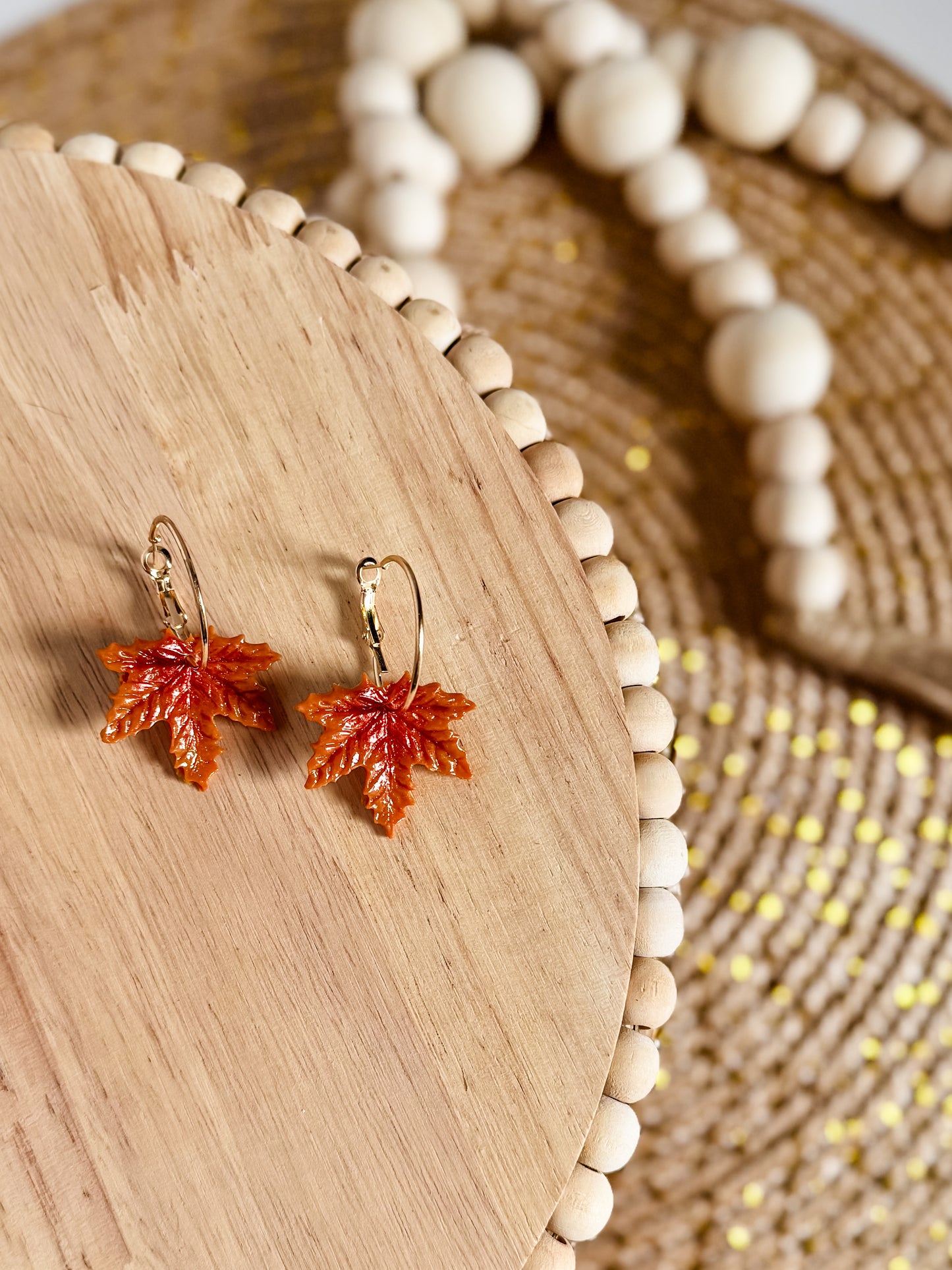 Maple Leaf Hoops