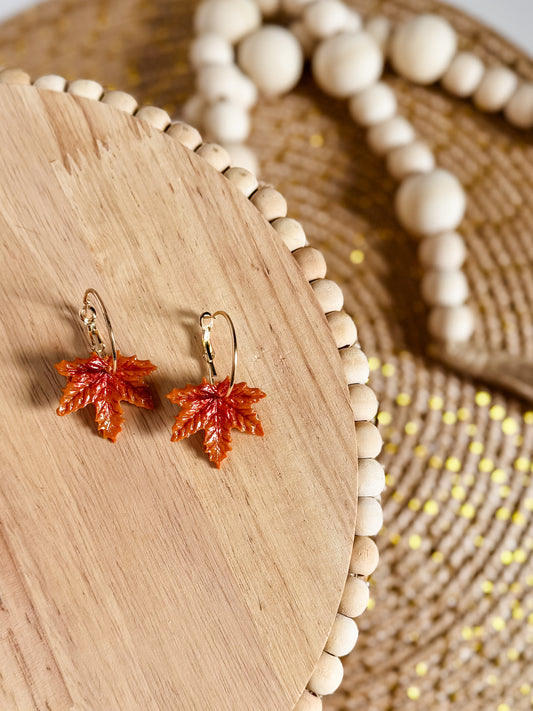 Maple Leaf Hoops