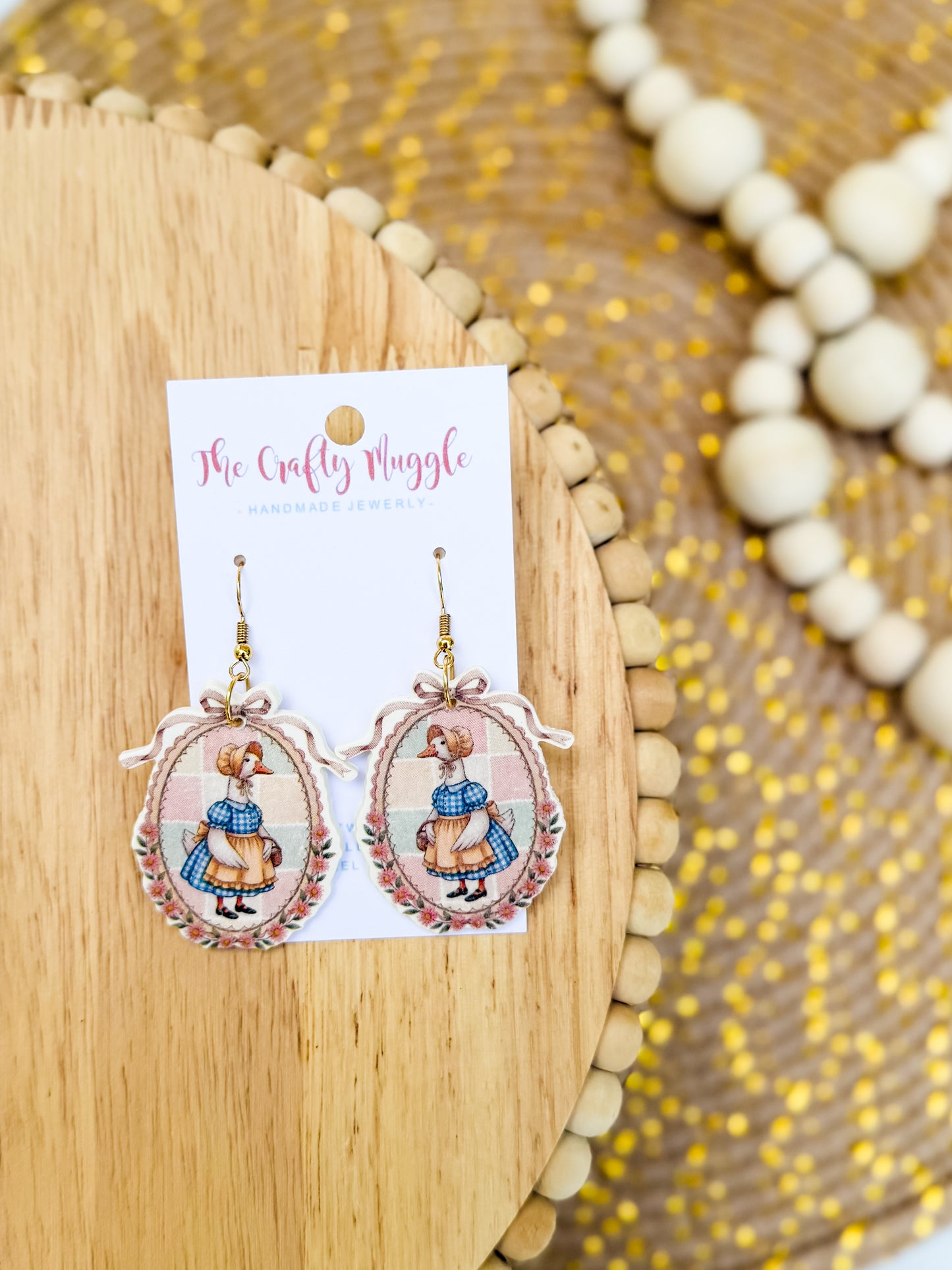 Mother Goose earrings