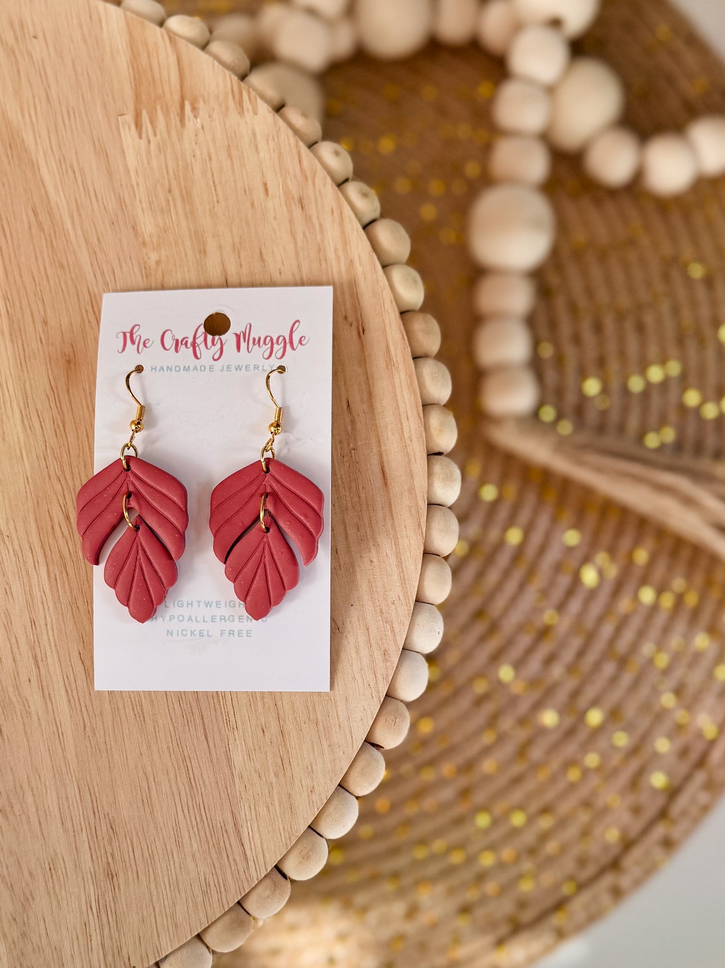 Modern Feather Dangles