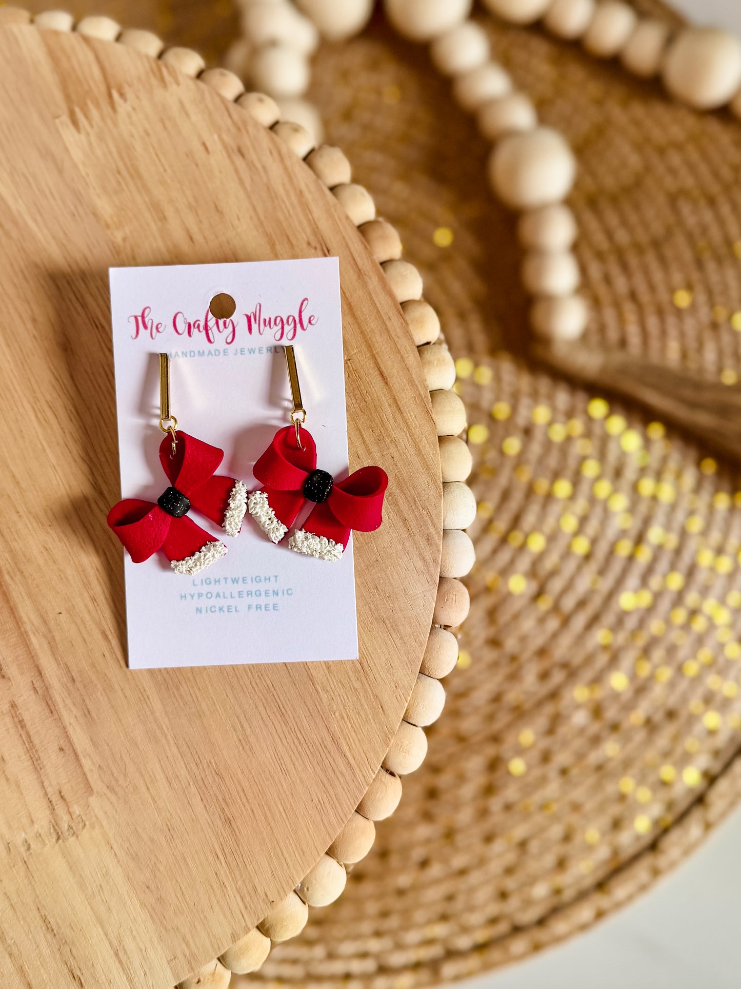 Coquette Bow Dangles