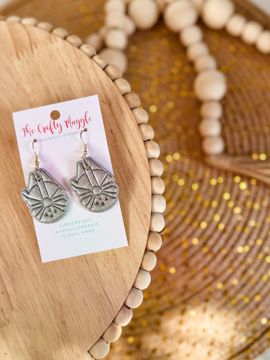 Falcon Ship Earrings