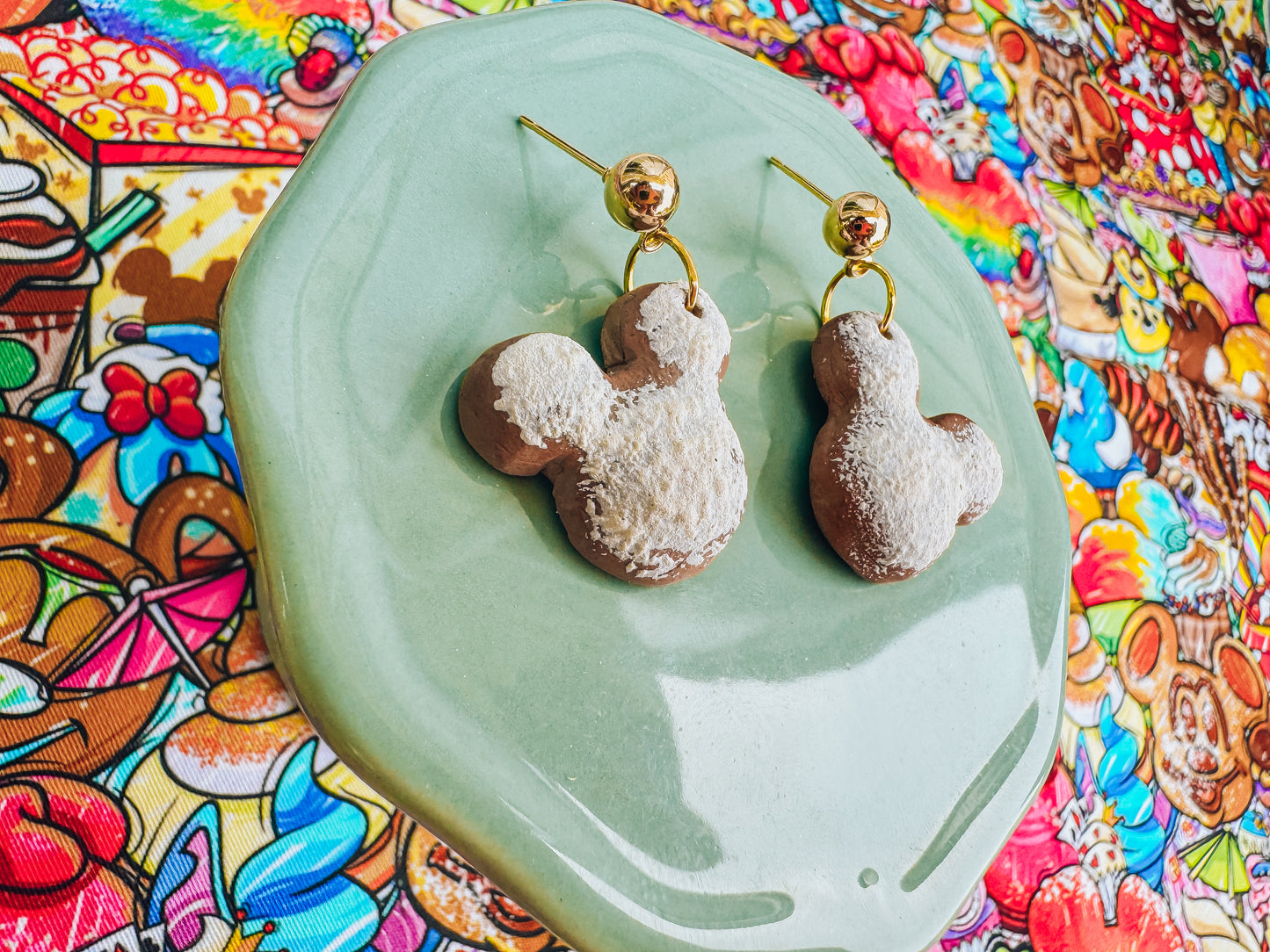 Mouse Beignet Earrings